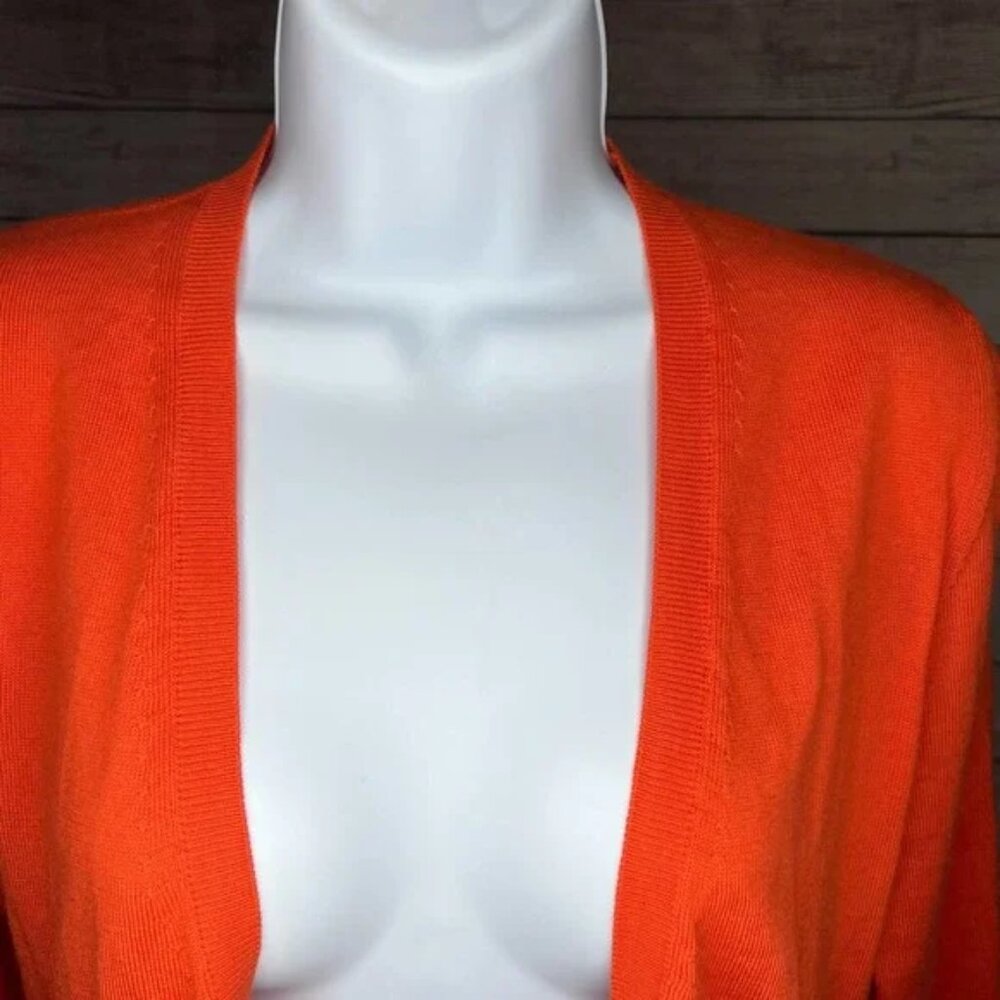 Orange 100% Cashmere Cardigan S - Picture 2 of 5